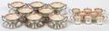 MARIE ANTOINETTE STERLING  LENOX SOUP BOWLS