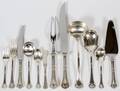 MEXICAN STERLING FLATWARE SET 67 PIECES