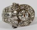 PLATINUM  DIAMOND RING