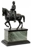 AFTER ANDREA DEL VERROCCHIO BRONZE SCULPTURE