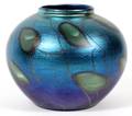 L C TIFFANY FAVRILE GLASS CABINET VASE C 1917
