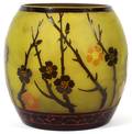 CHARLES SCHNEIDERLE VERRE FRANCAIS VASE C 1930