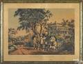 Nathaniel Currier colored lithograph