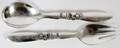 GEORG JENSEN CACTUS STERLING SALAD SERVING SET