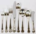 TOWLE STERLING FRENCH PROVINCIAL FLATWARE 103 PCS