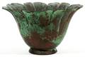 MARIE ZIMMERMANNHAMMERED COPPER FLORIFORM VASE