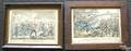 Six Currier  Ives colored lithographs 19th c