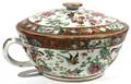 CHINESE EXPORT PORCELAIN CHAMBER POT 19TH C