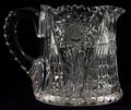 LIBBEY BRILLIANT CUT GLASS PITCHER C 1890