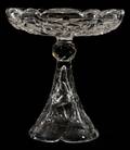 HAWKES INTAGLIO CUT GLASS COMPOTE C 1900