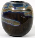 KENT IPSEN STUDIO GLASS VASE 1975
