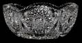 BRILLIANT CUT GLASS BOWL EARLY 20TH C