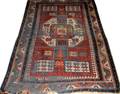 ANTIQUE KAZAK WOOL RUG
