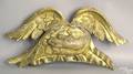 Carved giltwood spread winged eagle
