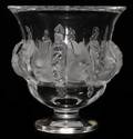 LALIQUE DAMPIERRE GLASS VASE