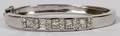 2CT DIAMOND  14KT GOLD LADYS BANGLE BRACELET