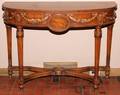 MAHOGANY CONSOLE TABLE C 1920