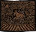 CHINESE EMBROIDERED SILK PANEL C 1900
