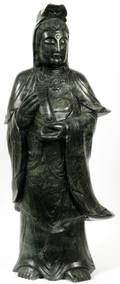 CHINESE NEPHRITE GUANYIN MAGNUM SIZE