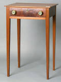 Federal mahogany 1drawer stand
