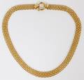 14KT YELLOW GOLD WOVEN NECKLACE