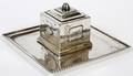 DANISH SILVER INKSTAND BY MOGENS BALLIN COPENHAGEN