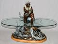 BURL JONESBRONZE SCULPTURE TABLE 1999 1730