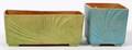 ROSEVILLE FLORANE POTTERY PLANTERS TWO