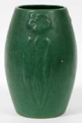 ARTS  CRAFTS POTTERY VASE EARLY 20TH C