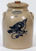 LAMSON  SWASEY OF MAINE 2 GAL STONEWARE JAR