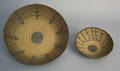 Two Apache coiled bowls 19th c