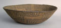 Large Western Apache coiled bowl 19th c