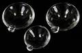 STEUBEN GLASS ASHTRAYS THREE