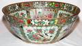 CHINESE ROSE MEDALLION PORCELAIN BOWL ANTIQUE