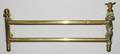 VINTAGE BRASS TOWEL RACKS SET OF 3