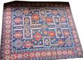KAZAK CAUCASIAN WOOL RUG C EARLY 20TH C