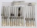 MOTHEROFPEARL HANDLE KNIVESEARLY 20TH C