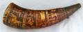 CARVED POWDER HORN DATED 1699