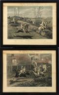 H ALKEN HAND COLORED PRINTS LONDON 1839