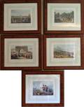 CLARK  DUBOURG LITHOGRAPHS NAPOLEONIC BATTLES 1818
