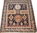 CAUCASIAN KAZAK WOOL RUG C 19001920