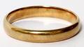 14KT YELLOW GOLD GENTLEMANS BAND RING