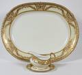 ROYAL CROWN DERBY PLATTER GRAVY BOAT  STAND