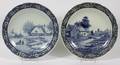 DELFT POTTERY CHARGERS TWO