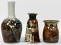 APPLE LANE POTTERY VESSELS C 1976 THREE