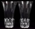 STEUBEN GLASS VASES PAIR