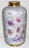 HEINRICH  CO HANDPAINTED PORCELAIN VASE
