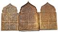 RUSSIAN BRONZE TRIPTYCH