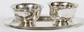 AMERICAN STERLING REVERE STYLE BOWLS A TRAY