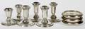 AMERICAN STERLING SINGLELIGHT CANDLESTICKS